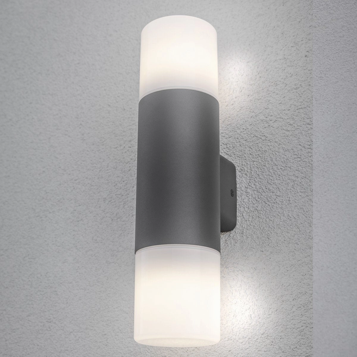 CGC CORTEZ Dark Grey Double Outdoor Wall Light