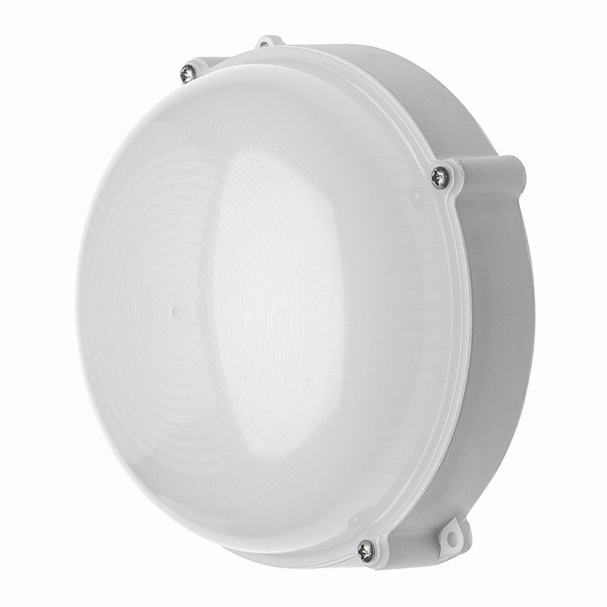 CGC DOTTIE White Round LED Outdoor Wall LightWeatherproof outdoor lighting