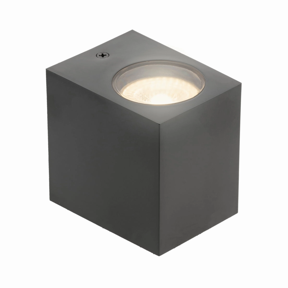 CGC EILEEN Black Modern Outdoor Rectangle Single Spotlight