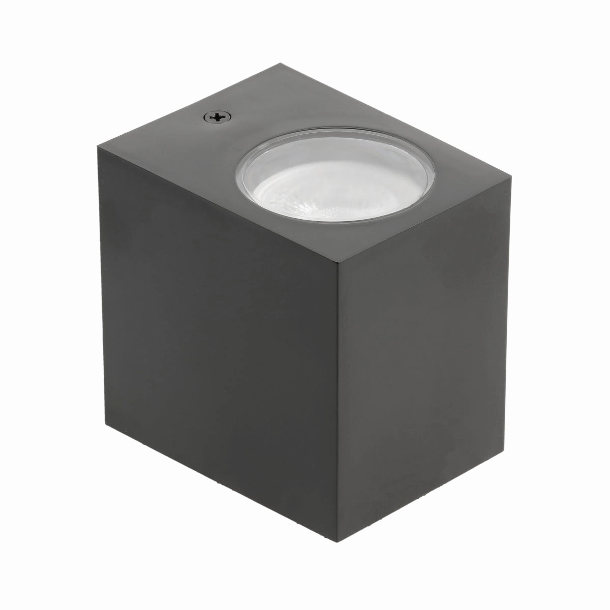 CGC EILEEN Black Modern Outdoor Rectangle Single Spotlight