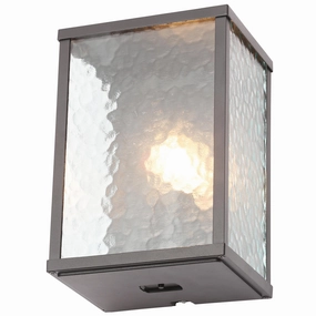 CGC ELIZABETH Black Outdoor Wall Lantern With Frosted Glass EffectOutdoor wall sconces with motion sensor