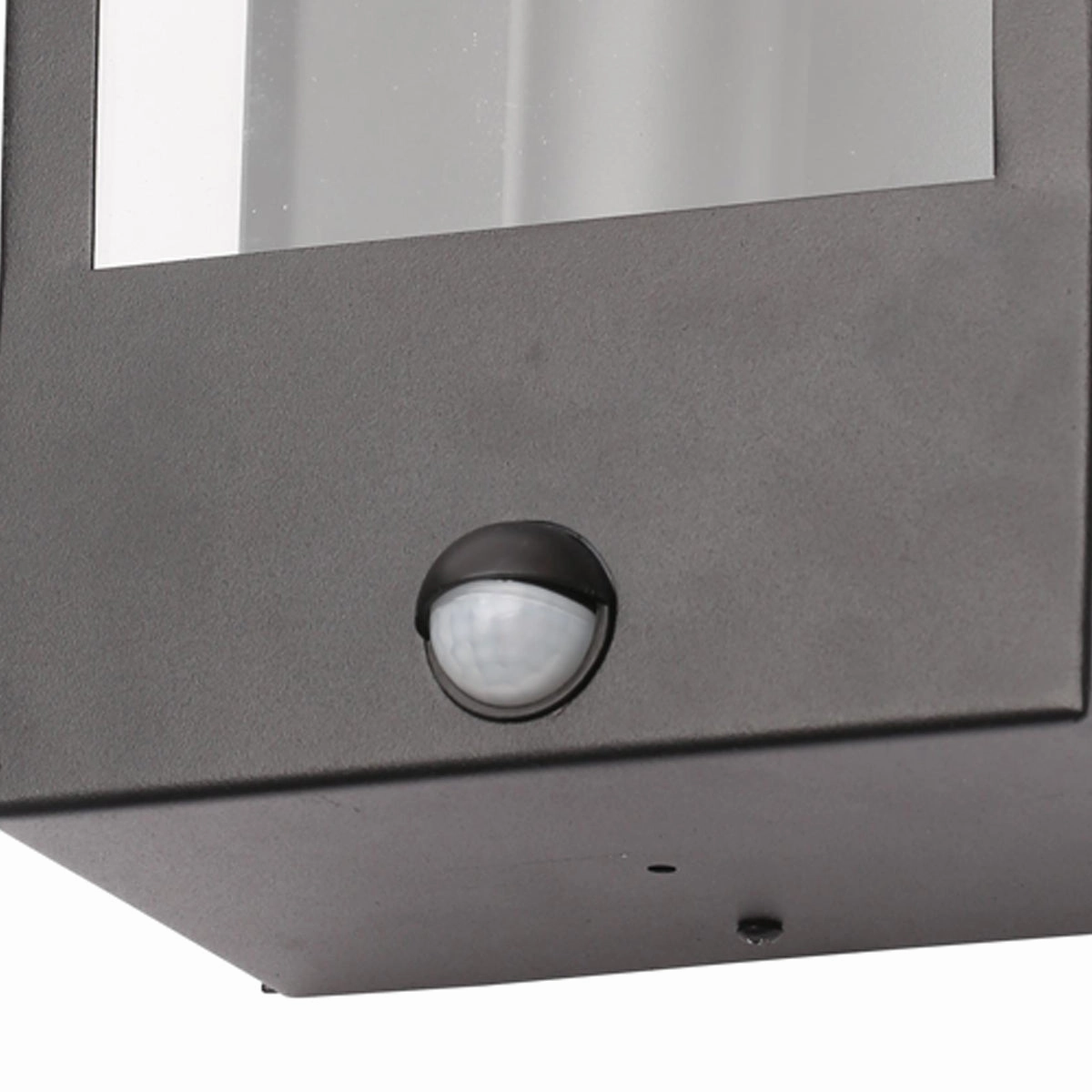 CGC EMMA Black Outdoor Wall Lantern With Motion Sensor