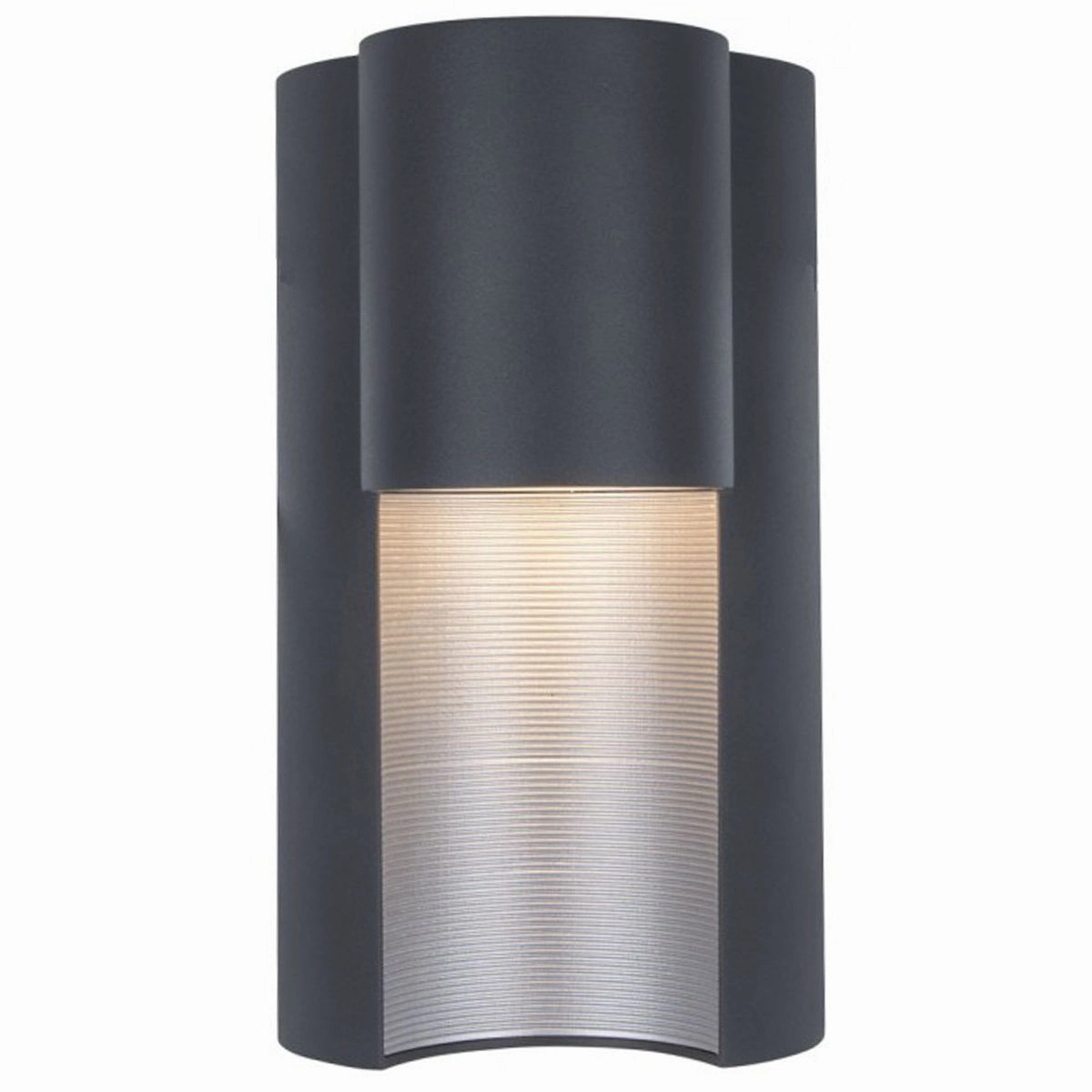 CGC GEMMA Dark Grey Curved LED Outdoor Wall Light