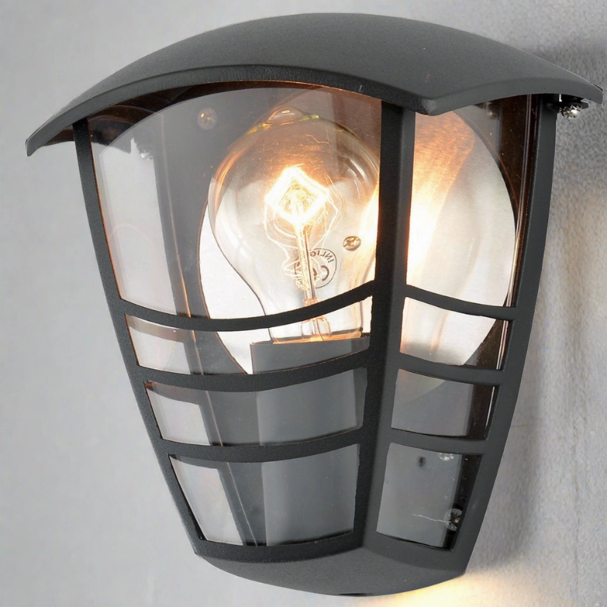 CGC IMOGEN Black Outdoor Lantern Wall LightWeatherproof outdoor lighting