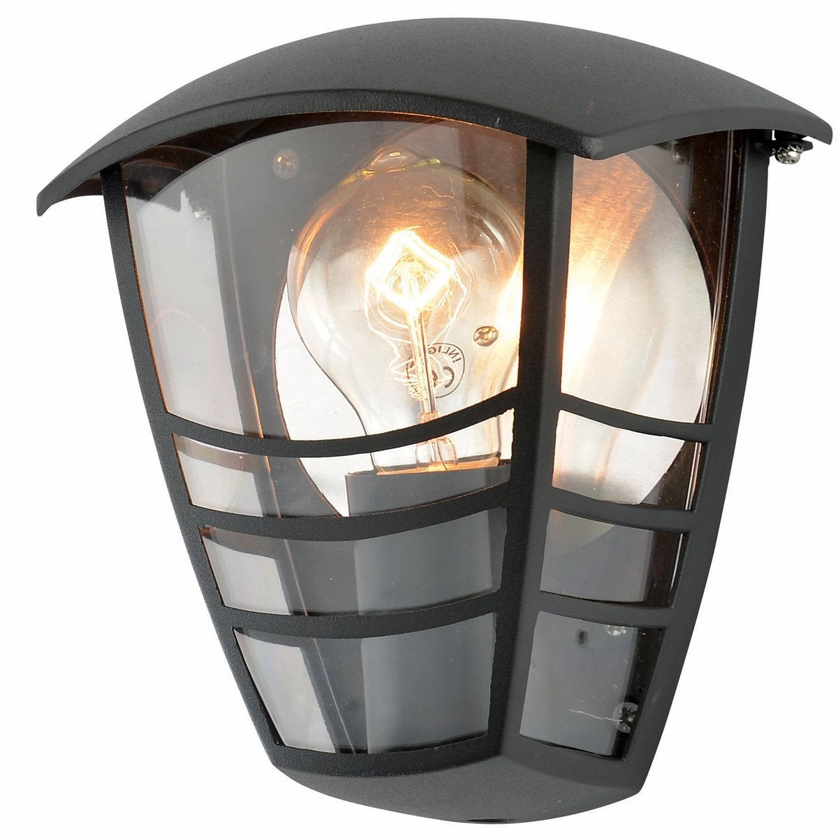 CGC IMOGEN Black Outdoor Lantern Wall Light