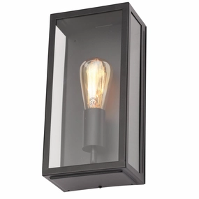 CGC IRENE Black Industrial Box Outdoor Wall LightOutdoor wall sconces with motion sensor
