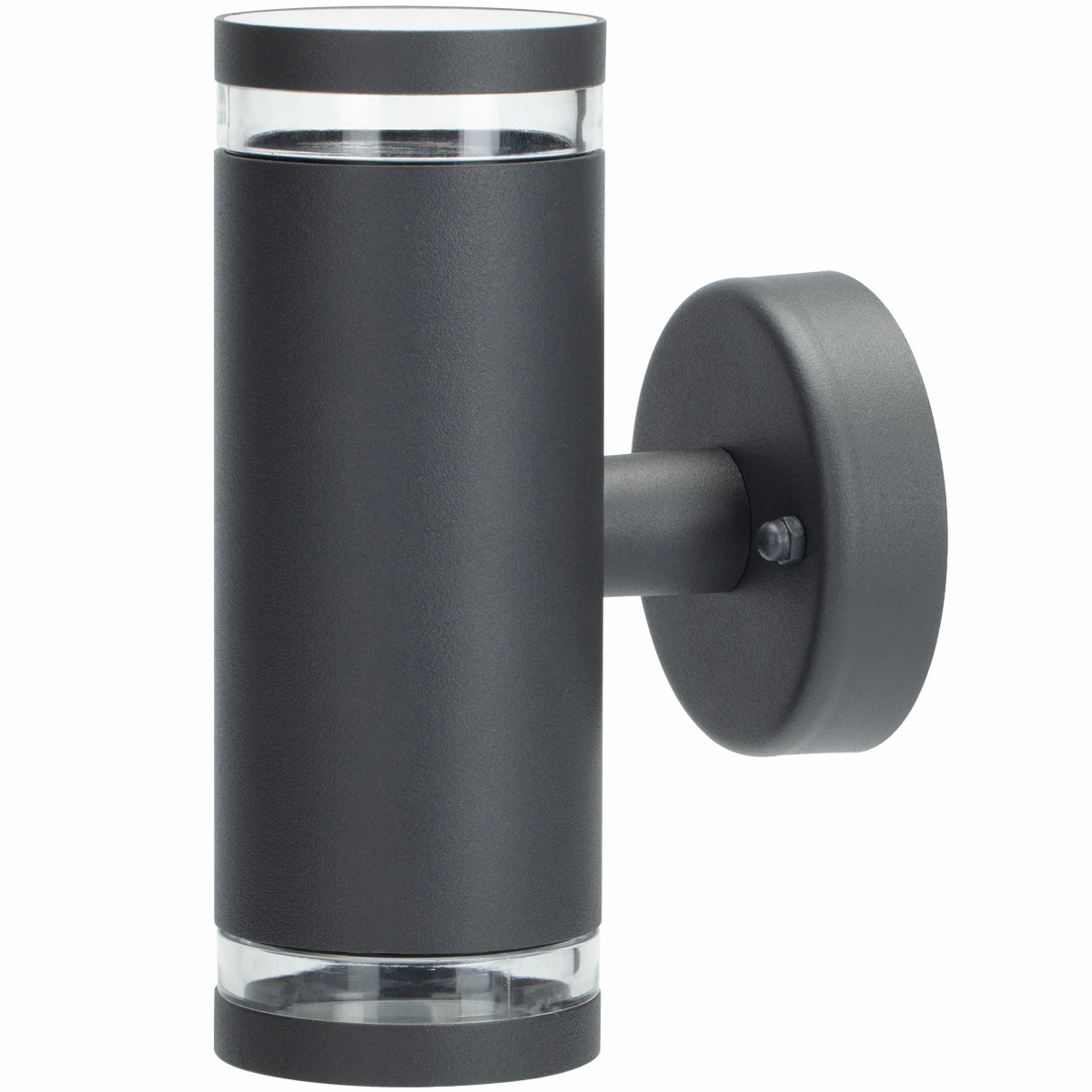 CGC JENNIFER Dark Grey Outdoor Up and Down Cylinder Wall Light
