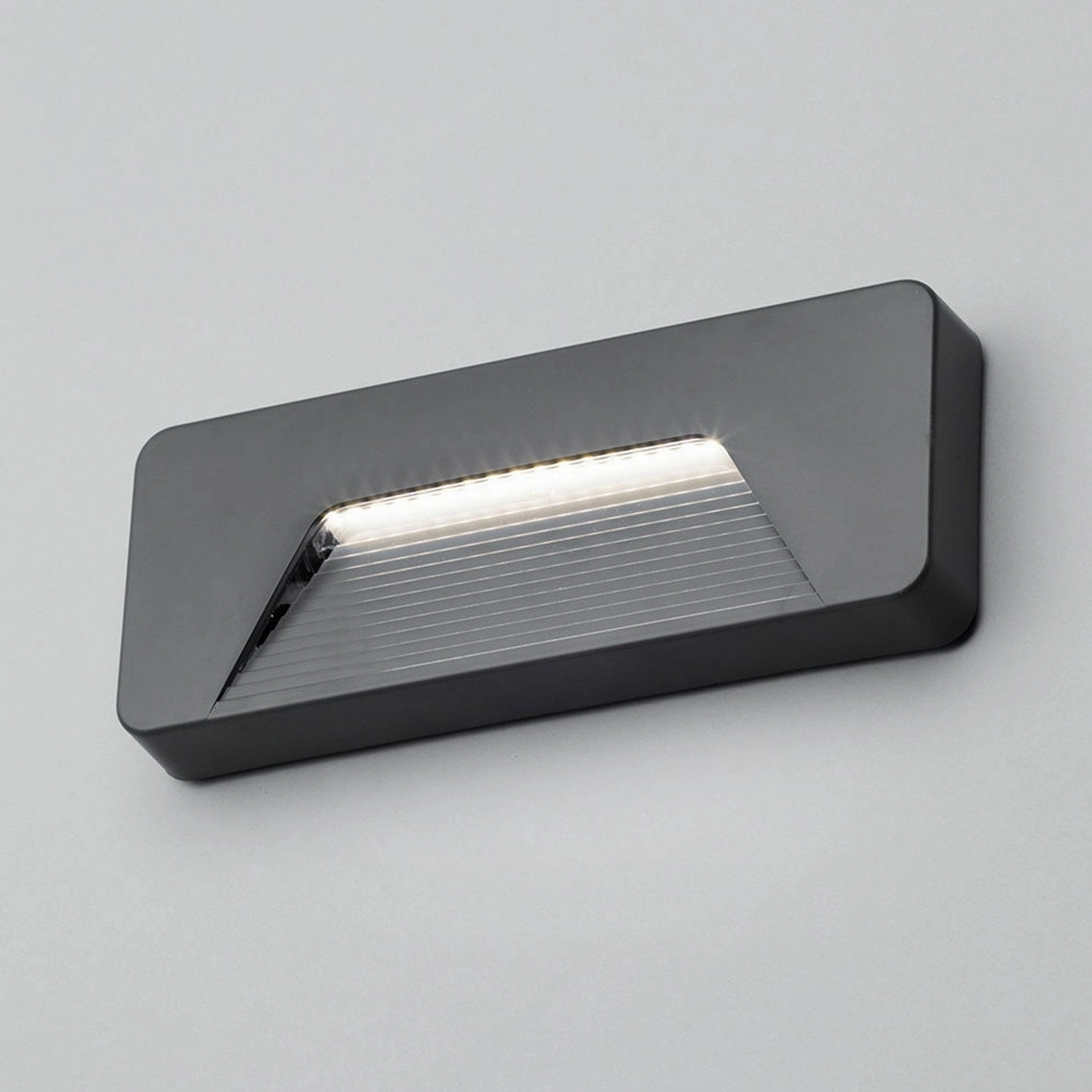 CGC KAMILA Dark Grey Eyelid Brick LED Surface LightWeatherproof outdoor lighting