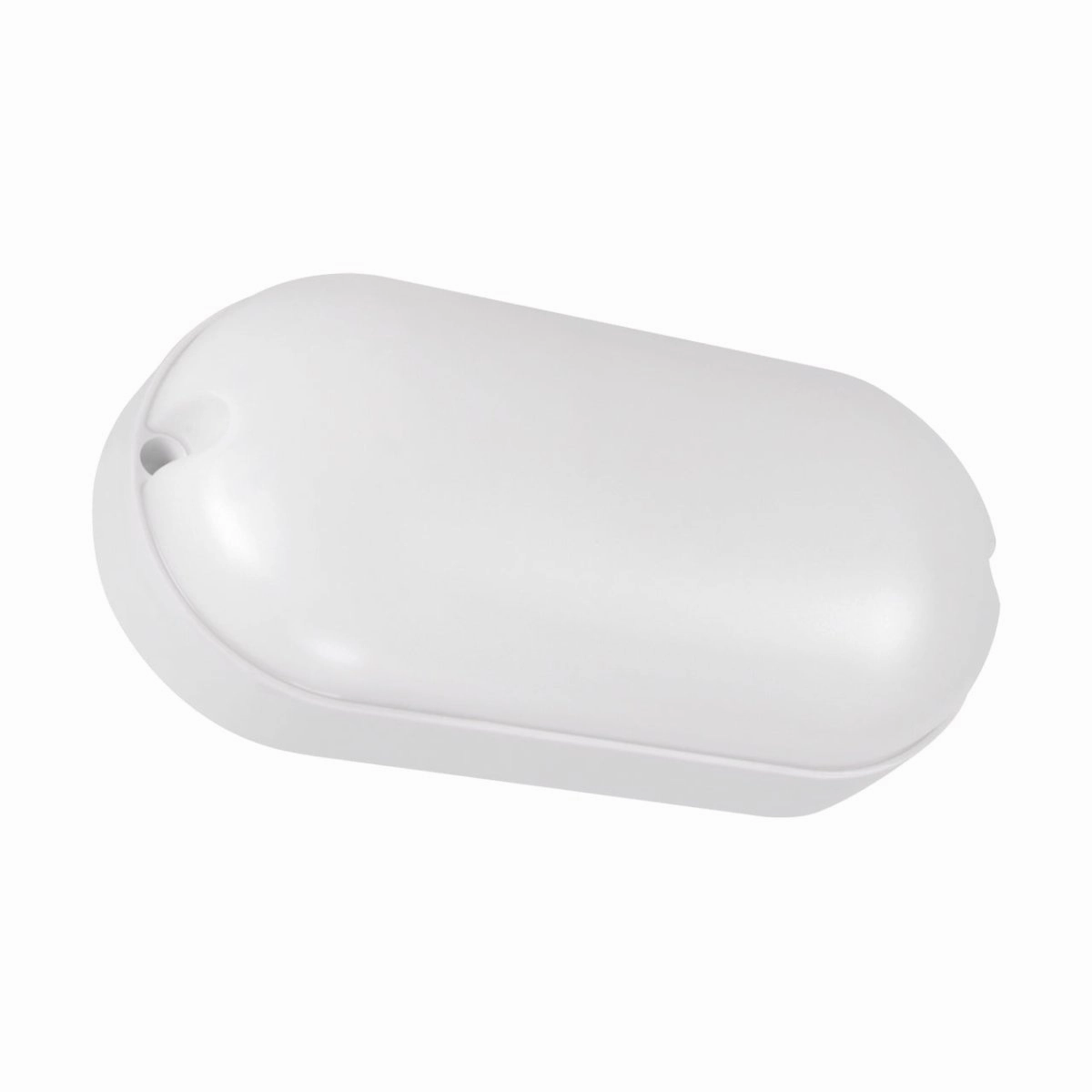 CGC LEAH White Opal Oval Outdoor Bulkhead 9W