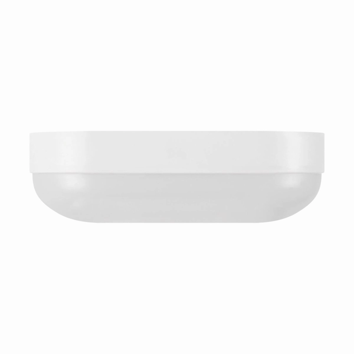CGC LEAH White Opal Oval Outdoor Bulkhead 9W