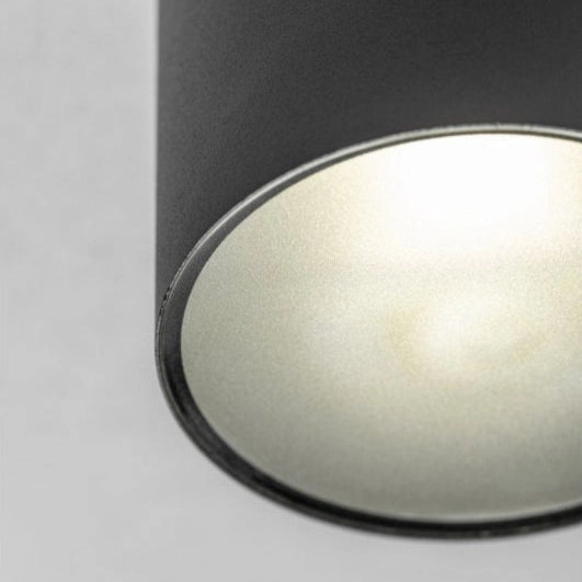 CGC LEN Round Dark Grey Anthracite Outdoor Surface Mount Downlight