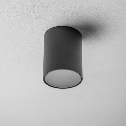 CGC LEN Round Dark Grey Anthracite Outdoor Surface Mount Downlight
