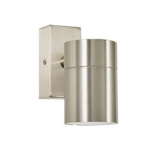 CGC LEON Stainless Steel GU10 Wall Up or Downlight Outdoor Light IP44Weatherproof outdoor lighting