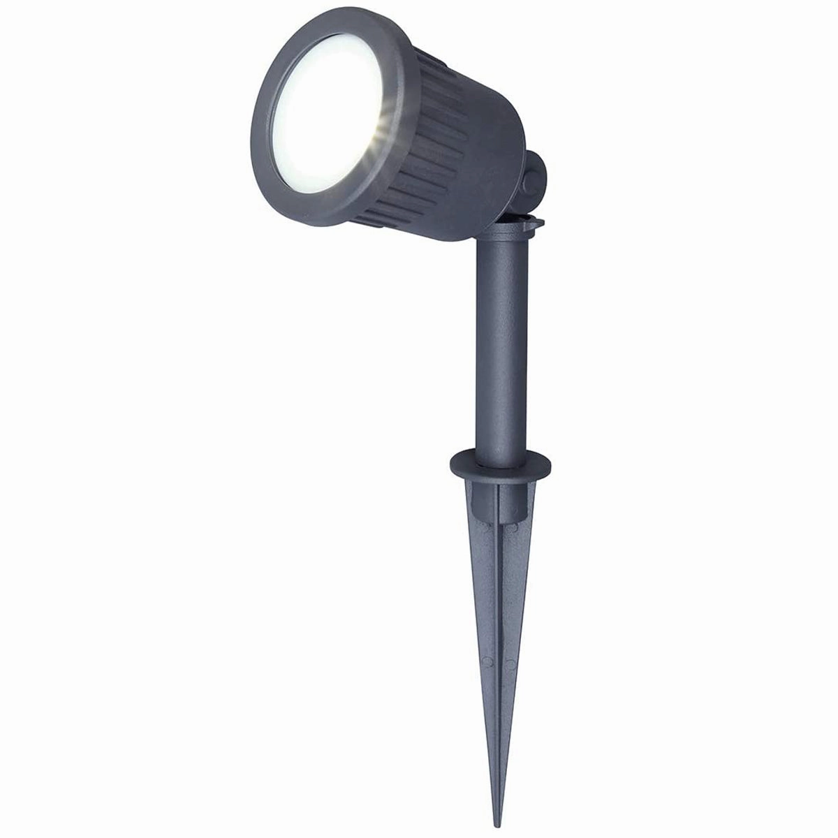 CGC LOGAN Dark Grey Outdoor Garden Spike LED Light