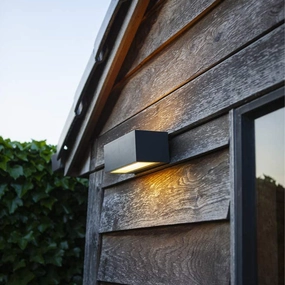 CGC LOTTIE Dark Grey RGB LED Wall LightWeatherproof outdoor lighting