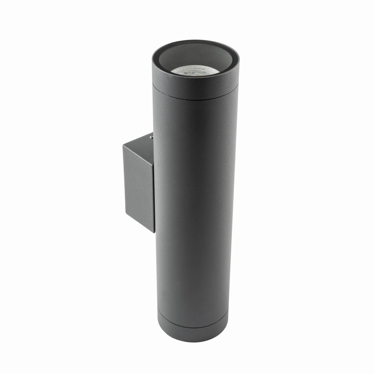 CGC LUCAS Dark Grey Anthracite Extra Long GU10 Double Up and Down Outdoor Wall Light Spotlight IP44 Aluminium