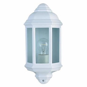 CGC MAINE Outdoor Wall Light - White AluminiumWeatherproof outdoor lighting