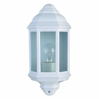 CGC MAINE Outdoor Wall Light - White AluminiumWeatherproof outdoor lighting