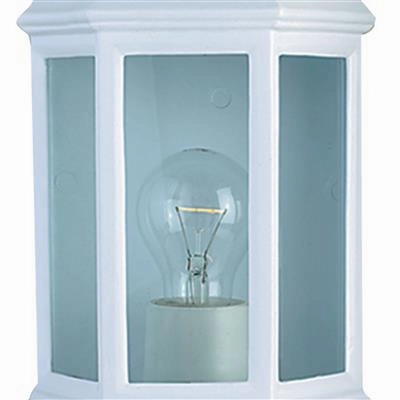 CGC MAINE Outdoor Wall Light - White Aluminium