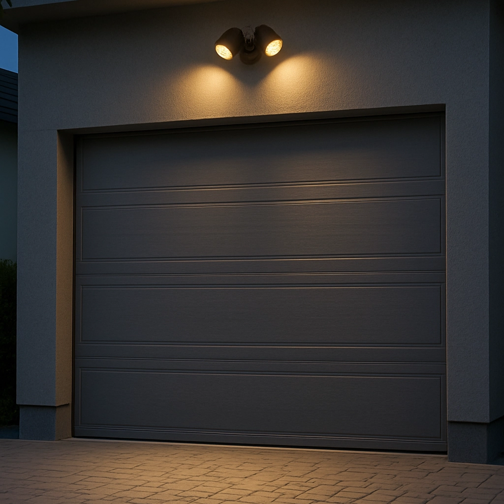 CGC MARTHA II Black Double Floodlight LED Outdoor