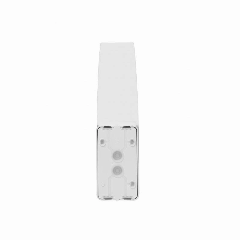CGC MATEO White Curved LED Wall Light with PIR Motion Sensor Full Opal Front Diffuser