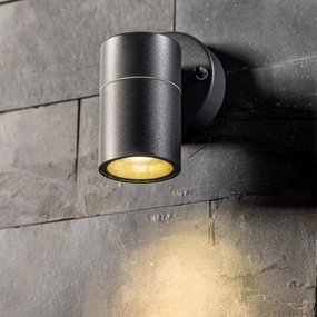 CGC MIA Dark Grey Stainless Steel GU10 Down Outdoor Wall Light IP44Outdoor wall sconces with motion sensor