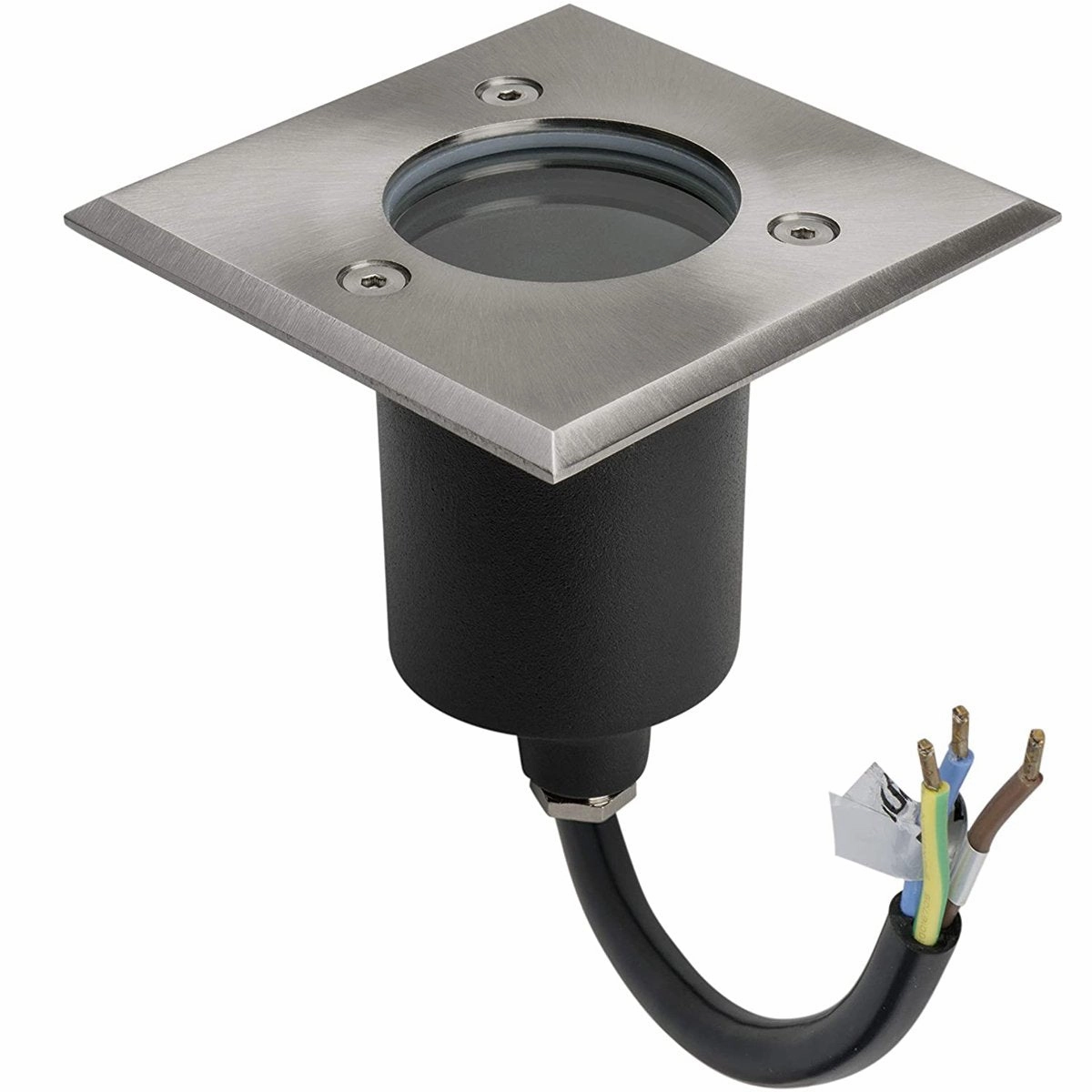 CGC MYAH Four Square Small Stainless Steel Inground Or Decking Lights