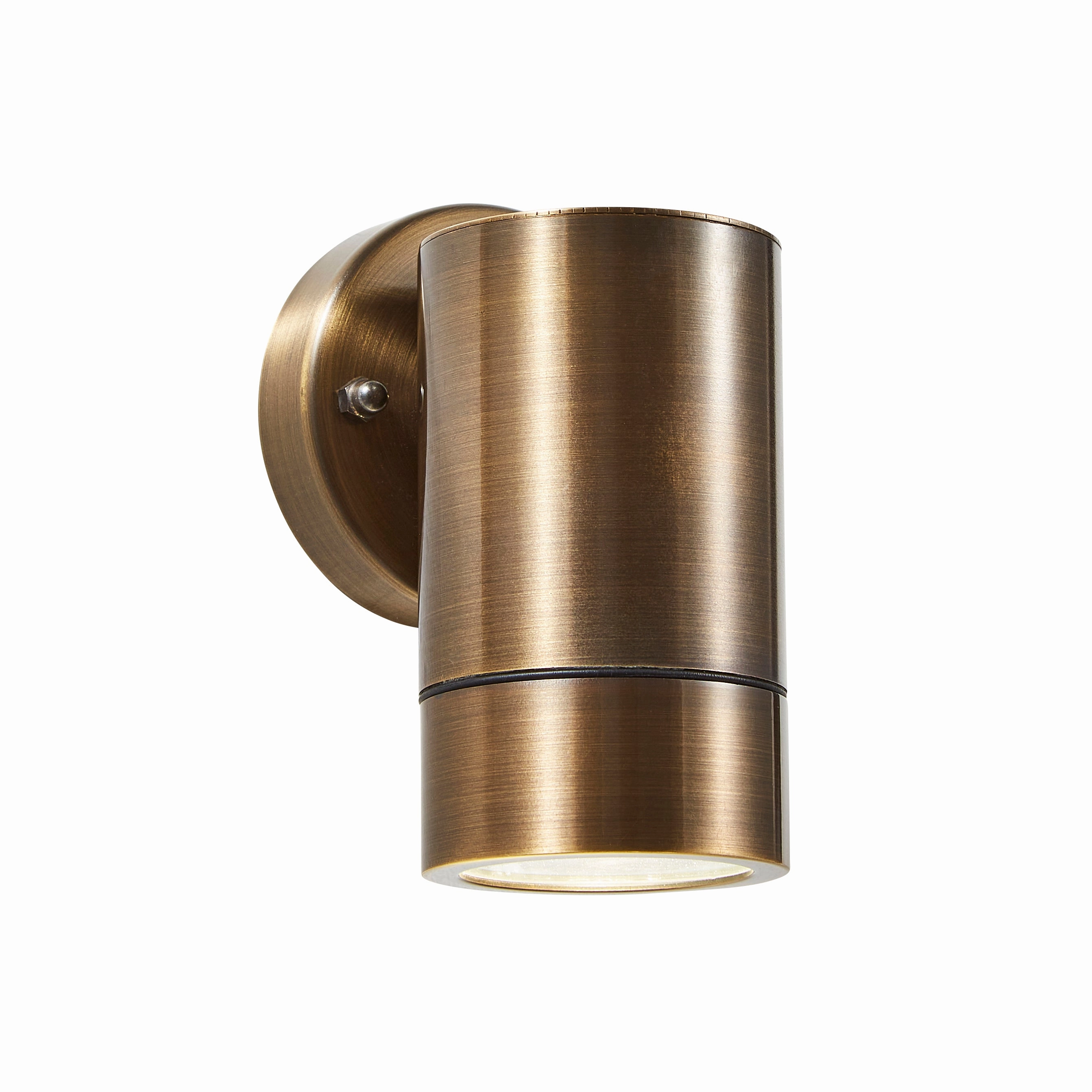 CGC NOAH Bronze GU10 Single Down Outdoor Wall Light Spotlight IP54