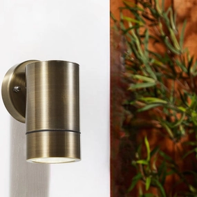 CGC NOAH Bronze GU10 Single Down Outdoor Wall Light Spotlight IP54Weatherproof outdoor lighting