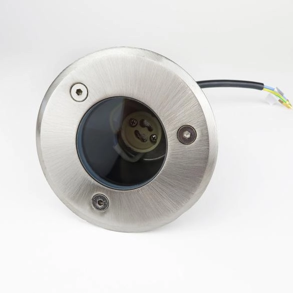 CGC NOLA Round Small Single Stainless Steel Inground Or Decking Lights