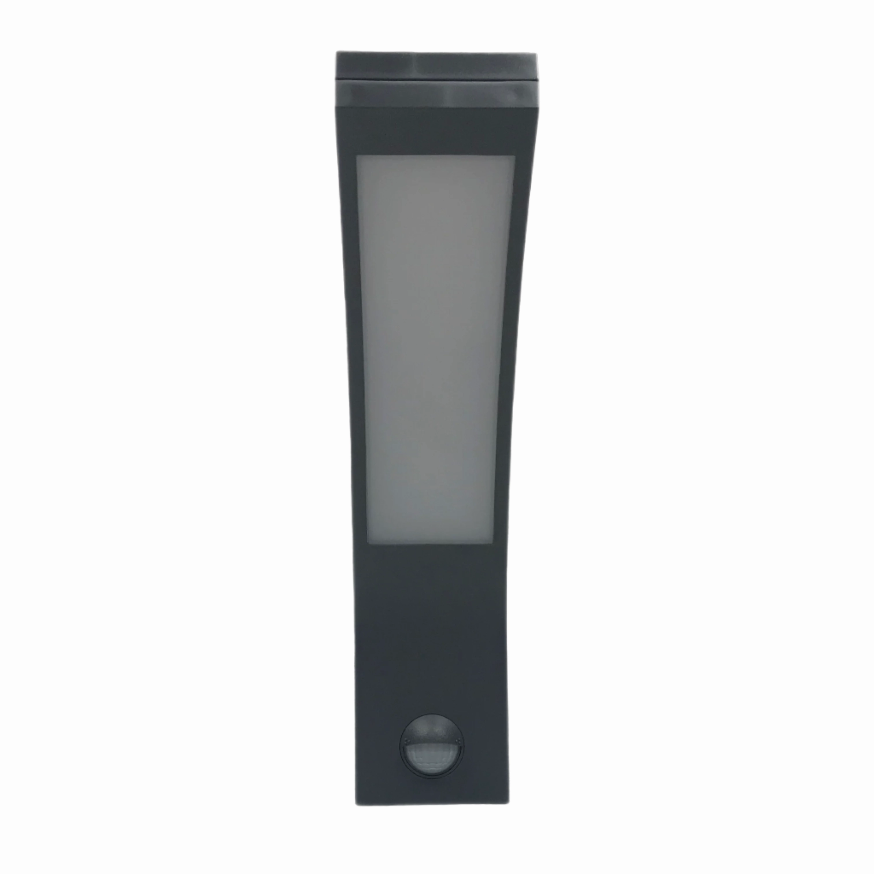 CGC PARIS Grey LED Curved Outdoor Wall Light With Motion Sensor