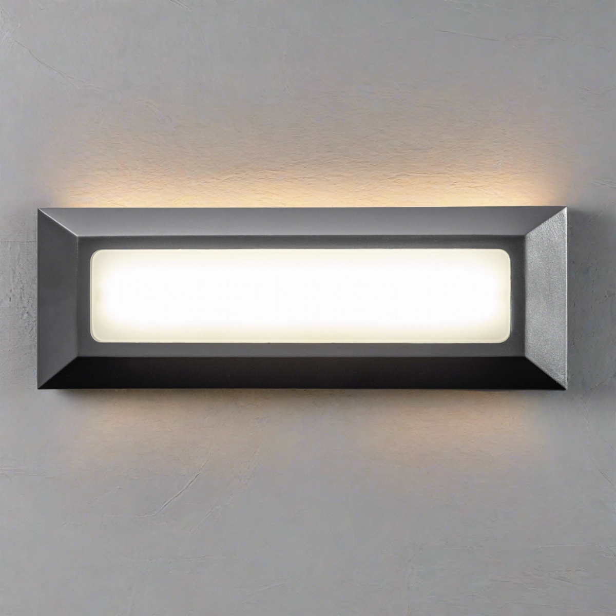 CGC REBECCA Dark Grey Slim LED Outdoor Rectangle Brick LightWeatherproof outdoor lighting