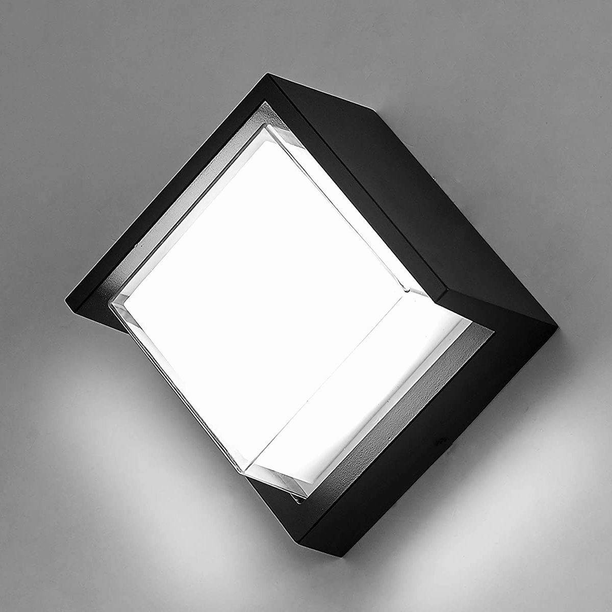 CGC SOPHIA Square Black & White LED Wall Or Ceiling Light