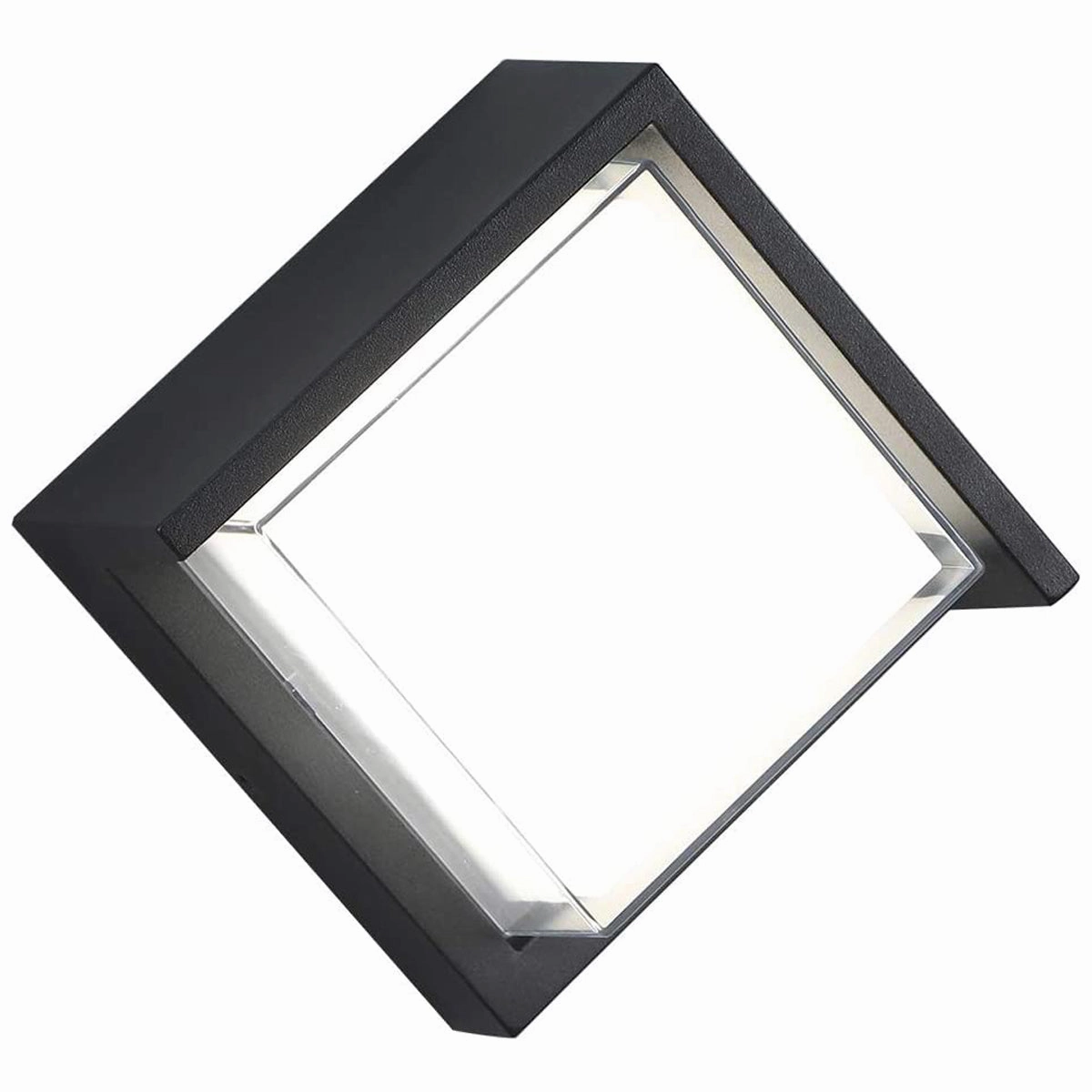 CGC SOPHIA Square Black & White LED Wall Or Ceiling Light