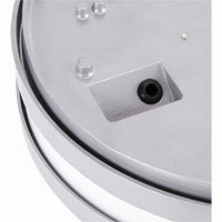 CGC STAX Round Grey LED Outdoor Wall Light Bulkhead with House Number Pack