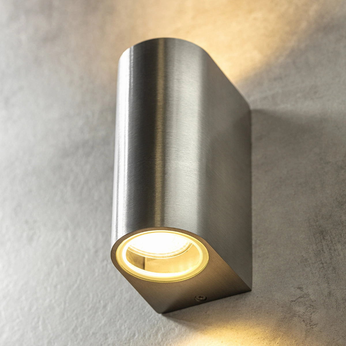 CGC TIAGO Stainless Steel Curved Double SpotlightsWeatherproof outdoor lighting