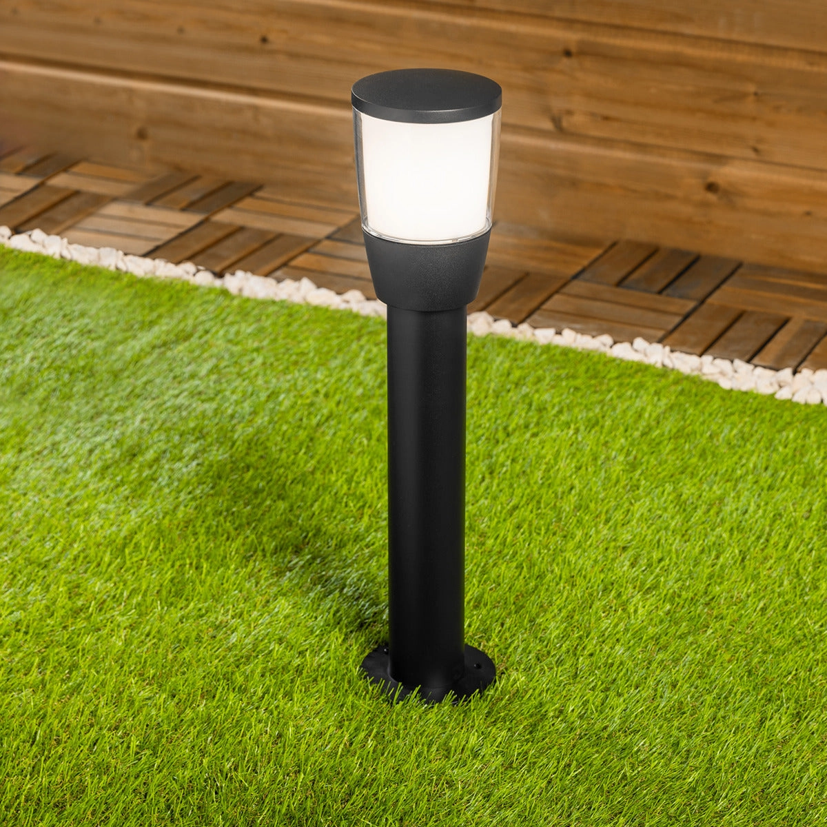 CGC TORO Black 0.8m Outdoor Post LightWeatherproof outdoor lighting