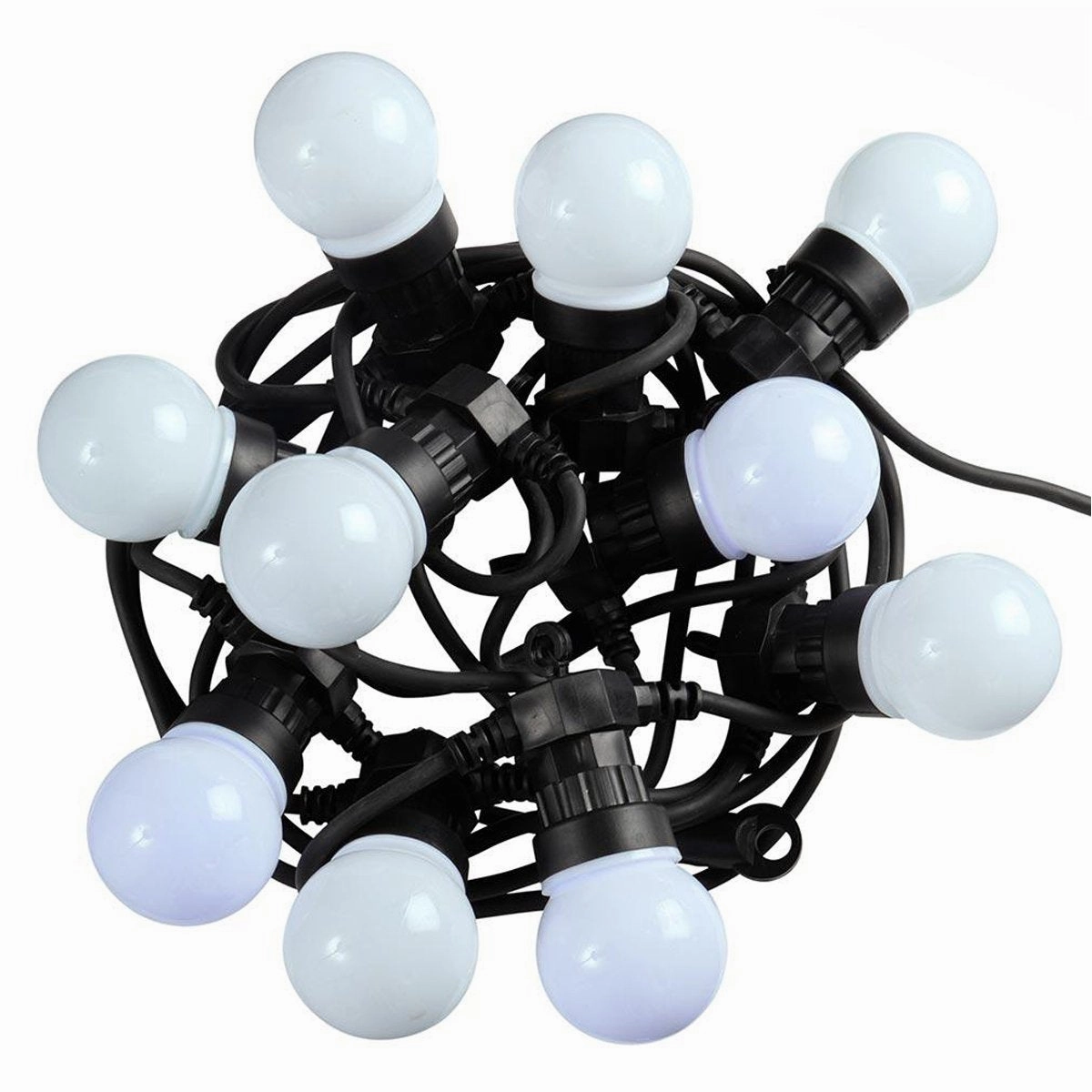 CGC VELMA White LED Festoon Outdoor String Lights