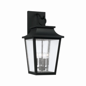 Chandler Four Light Outdoor Wall Lantern BlackOutdoor wall sconces with motion sensor