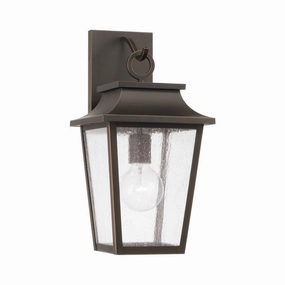 Chandler One Light Outdoor Wall Lantern Oiled BronzeOutdoor wall sconces with motion sensor