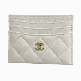 Shop Smart Deals Chanel Grained Calfskin Card Case (Pre-Owned)