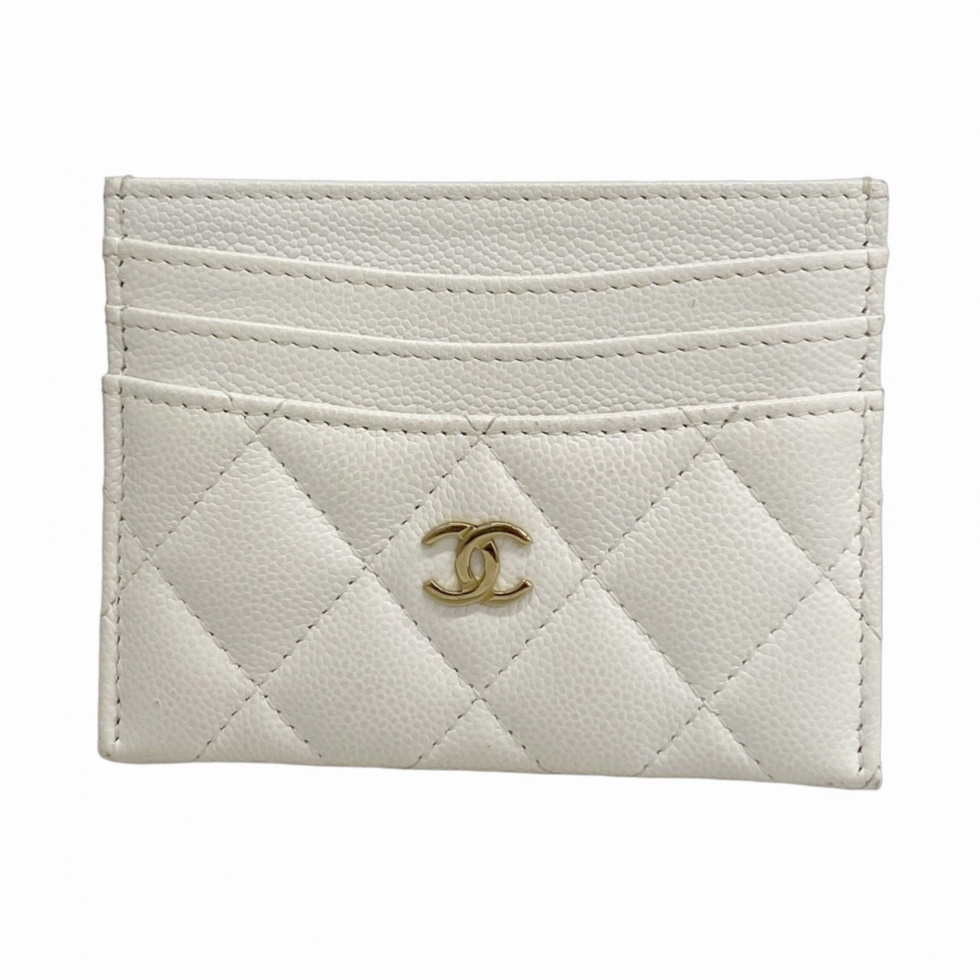 Shop Smart Deals Chanel Grained Calfskin Card Case (Pre-Owned)