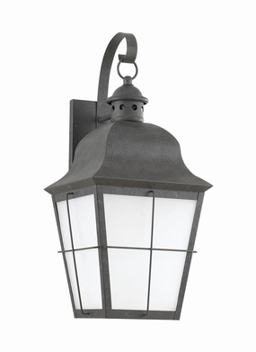 Chatham One Light Outdoor Wall Lantern Oxidized BronzeOutdoor wall sconces with motion sensor