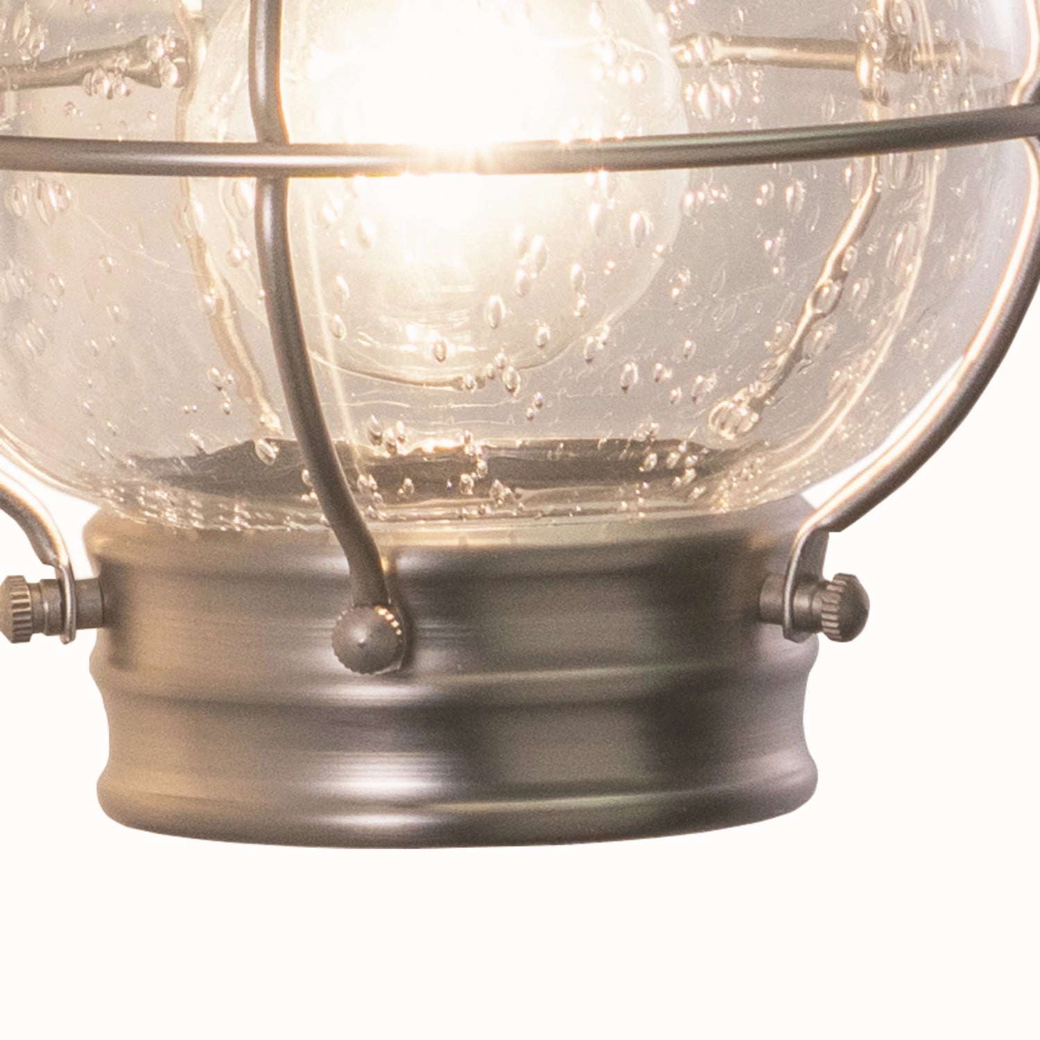 Chatham One Light Outdoor Wall Mount Brushed Nickel