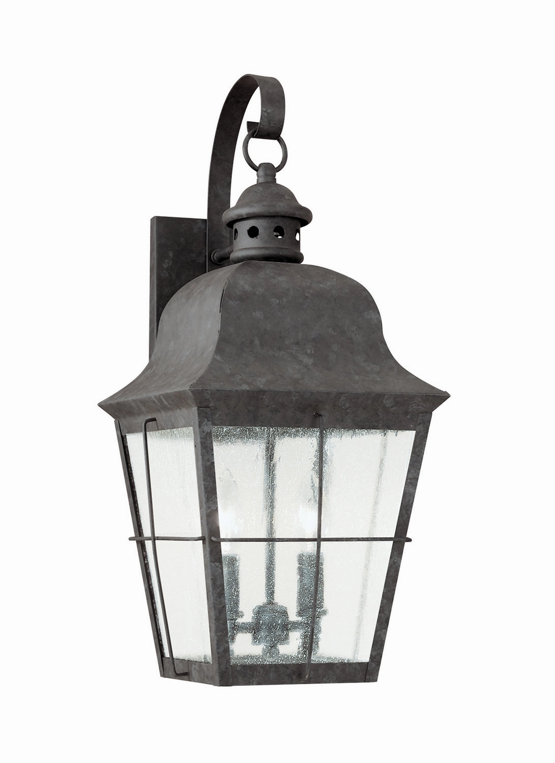 Chatham Two Light Outdoor Wall Lantern Oxidized BronzeOutdoor wall sconces with motion sensor