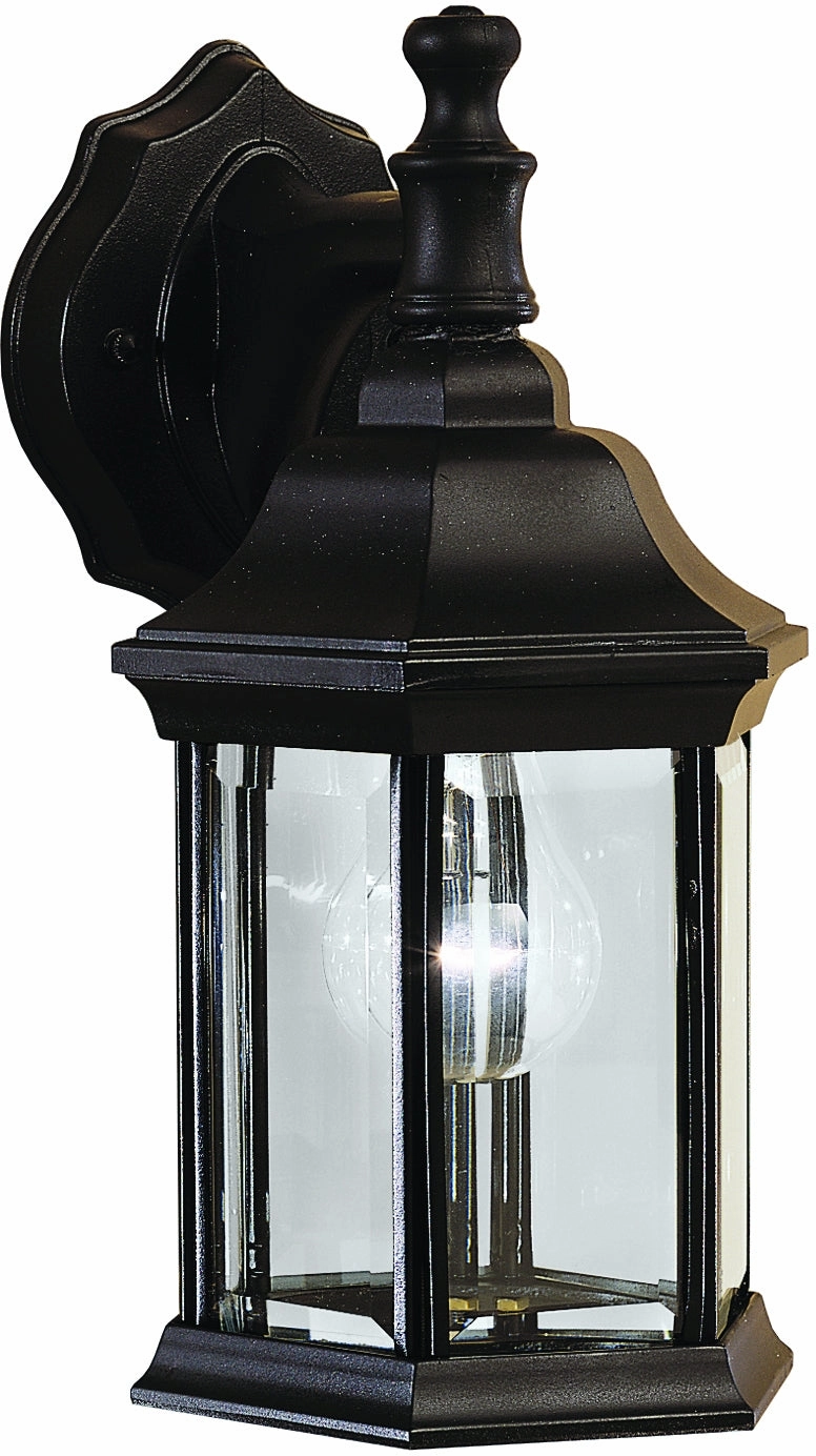 Chesapeake One Light Outdoor Wall Mount BlackOutdoor wall sconces with motion sensor