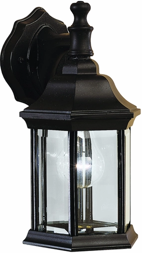 Chesapeake One Light Outdoor Wall Mount BlackOutdoor wall sconces with motion sensor