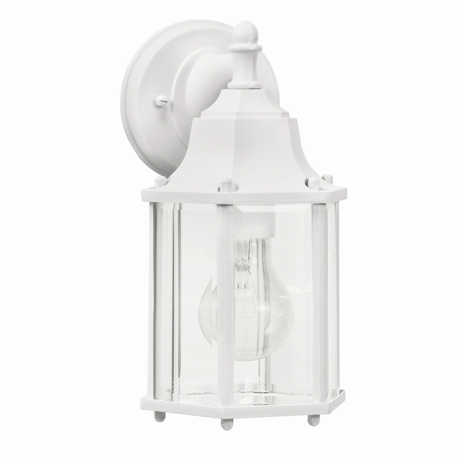 Chesapeake One Light Outdoor Wall Mount WhiteOutdoor wall sconces with motion sensor