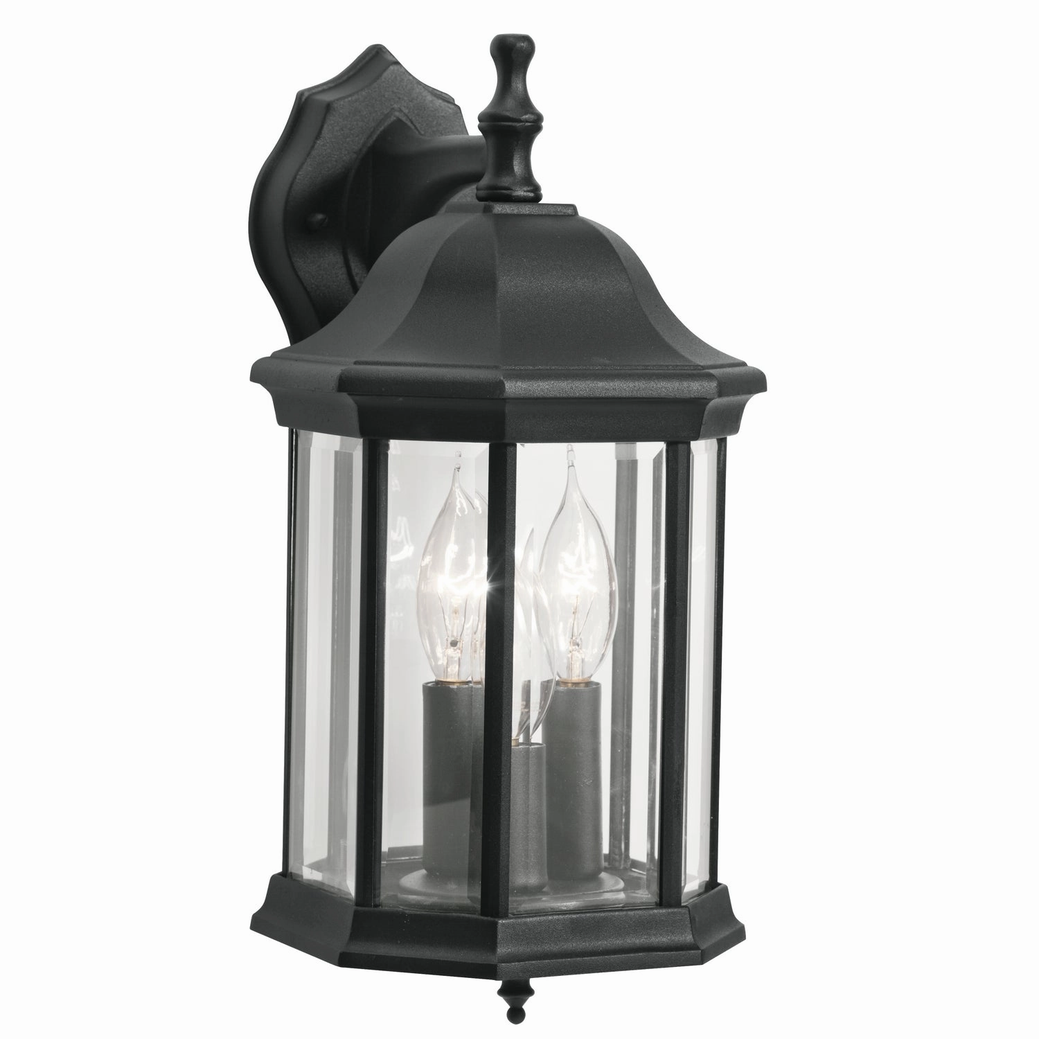 Chesapeake Three Light Outdoor Wall Mount BlackOutdoor wall sconces with motion sensor