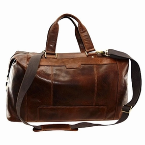 Clearance Savings Now Cheyenne Hand-Stained Antique Buffalo Companion Duffel